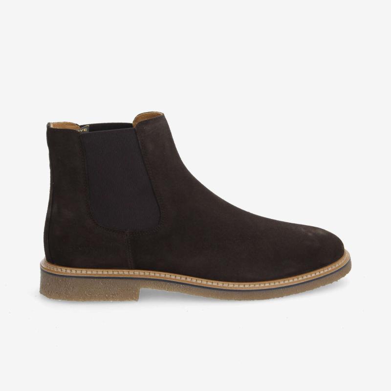 DUBLIN CHELSEA M - SUEDE - DARK BROWN